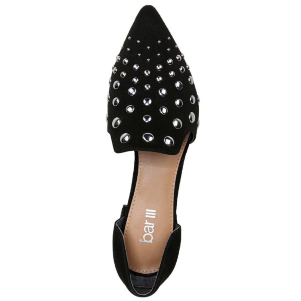 Bar Ill Women’s Cansia Black Faux-Suede
Slip-On Pointed Toe Heels Shoes - Picture 5 of 15
